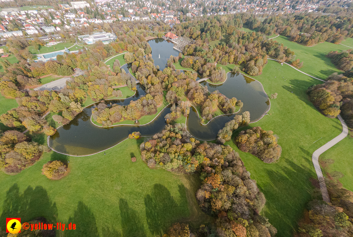 03.11.2022 -  Ostparksee mit Umgebung in Neuperlach
